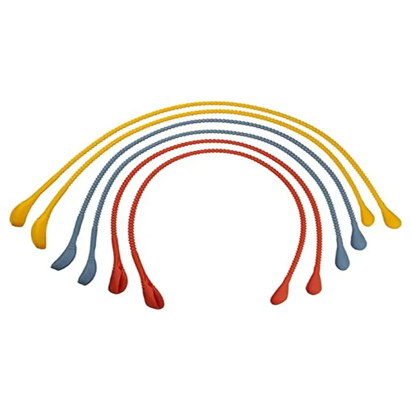 Silicone Food Bag Ties 6-Pack